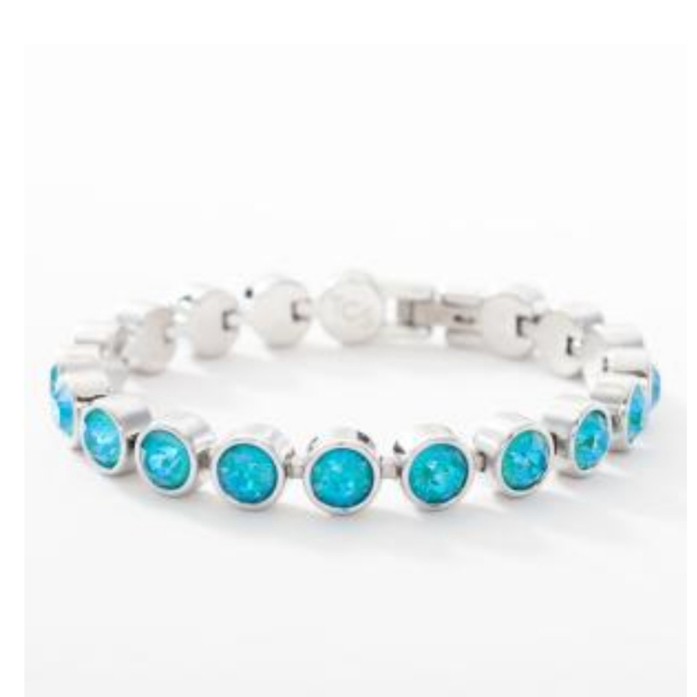 Swarovski Touchstone Laguna Delite Bracelet size 7 1/4"